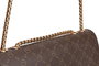 Lucky Bees Bolso Cruzado 1283 v2, Bolso Bandolera de Piel de Polivinilo, Marrón