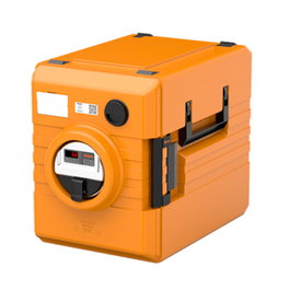 Rieber Thermoport 1000Kb Caja Térmica Eléctrica de Polipropileno, 52 Litros, Color Naranja, Dimensiones 65x44x56 cm