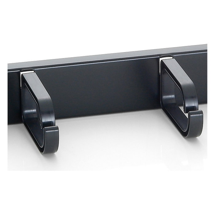 Equip Panel de gestión de cables para rack de 19 pulgadas 1U Negro