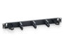 Equip Panel de gestión de cables para rack de 19 pulgadas 1U Negro