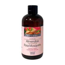 Bifemme Aceite de Almendras Dulces con Rosa Mosqueta 250 ml