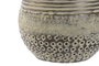 DKD Home Decor Jarrón de Aluminio Patinado Verde 18x18x30 cm