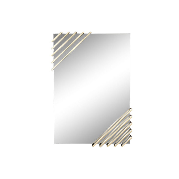 DKD Home Decor Espejo de Hierro y Cristal Dorado 63x6x93 cm