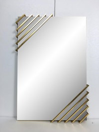 DKD Home Decor Espejo Dorado 6 x 93 x 63 cm