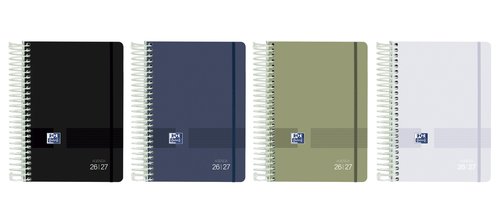 Oxford Agenda Escolar Live&Go Espiral 2026-2027 Surtida