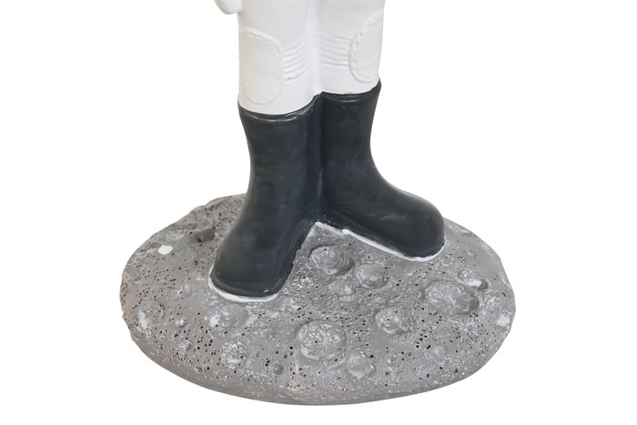 DKD Home Decor Figura Astronaut Girl Urban Blanco Rojo Resina 11 x 29 x 10 cm (2 Unidades)