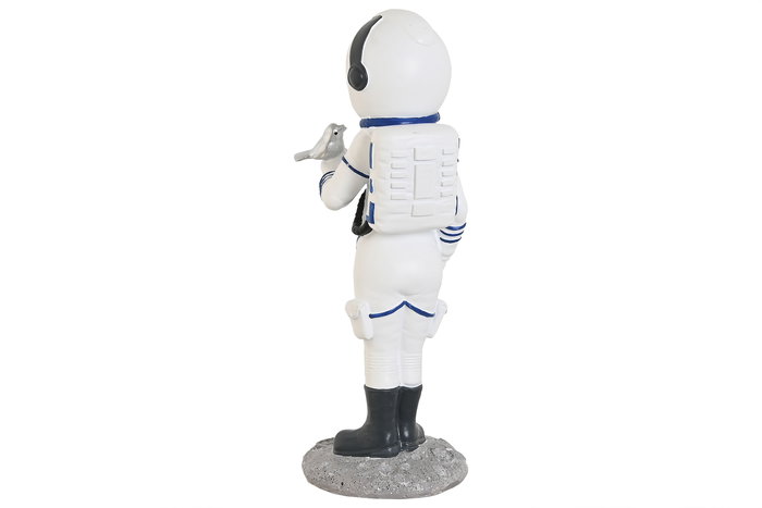 DKD Home Decor Figura Astronaut Girl Urban Blanco Rojo Resina 11 x 29 x 10 cm (2 Unidades)