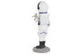 DKD Home Decor Figura Astronaut Girl Urban Blanco Rojo Resina 11 x 29 x 10 cm (2 Unidades)