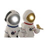 DKD Home Decor Figura de Resina Astronauta Colección Astronaut Girl, Surtido de 2 Unidades
