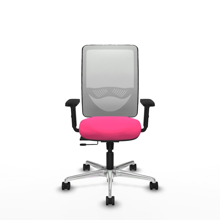 PIQUERAS Y CRESPO Silla de oficina Zulema Rosa y Blanco PIQUERAS Y CRESPO Silla de oficina Zulema Rosa y Blanco