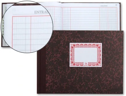 Dohe Cuaderno Cartone Caja Entrada y Salida Apaisado 100 Hojas 70 g/m² 207 x 154 mm Dohe Cuaderno Cartone Caja Entrada y Salida Apaisado 100 Hojas 70 g/m² 207 x 154 mm