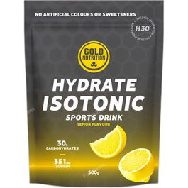 GOLD NUTRITION Hydrate Isotonic H30 Limón - Polvo Isotónico para Hidratación - 500 g