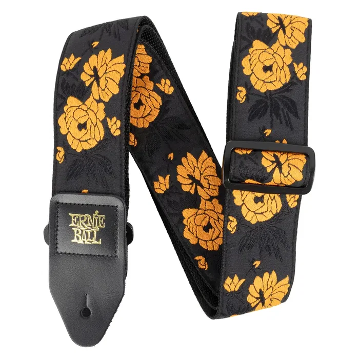 ERNIEBALL Correa Jacquard para Guitarra/Bajo - Tangerine Rose ERNIEBALL Correa Jacquard para Guitarra/Bajo - Tangerine Rose