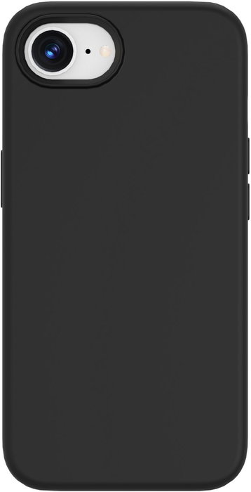 eSTUFF INFINITE ROME Funda magnética de silicona para iPhone 17e/16e - Negra