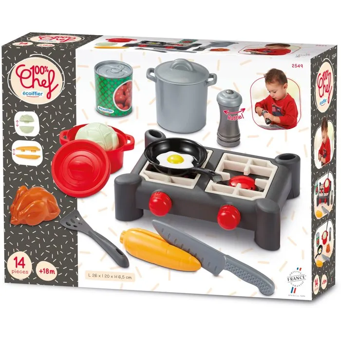 Ecoiffier ECO3280250025498 Calentador de comedor - Juego de imitación +18 meses Ecoiffier ECO3280250025498 Calentador de comedor - Juego de imitación +18 meses