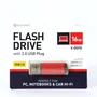 Platinet Pendrive USB 2.0 PMFE16R 16 GB Rojo