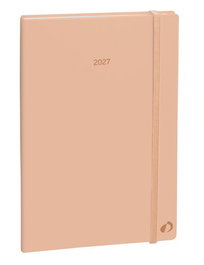 Quo Vadis Agenda Anual 2027 Ministre Color ML Naranja Pastel Tapa Dura