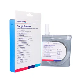 Covetrus Sutura Cassette, Seda Negra Multifil 2-0, 1 Unidad