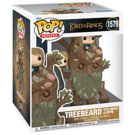 FUNKO Figura POP Super El Señor de los Anillos Treebeard with Merry & Pippin