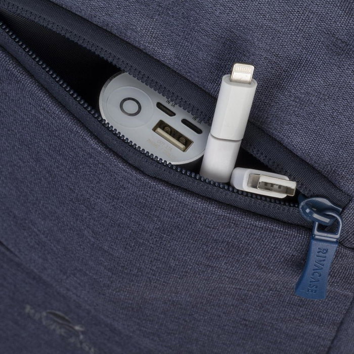 Rivacase 7760 Funda tipo mochila para portátil 39,6 cm (15.6Pol) Azul