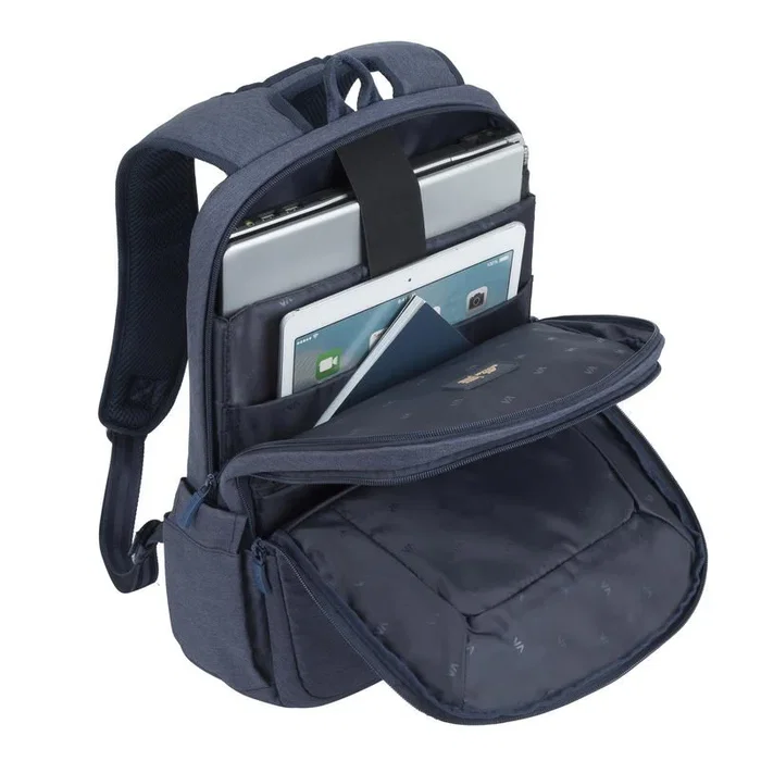 Rivacase 7760 Funda tipo mochila para portátil 39,6 cm (15.6Pol) Azul