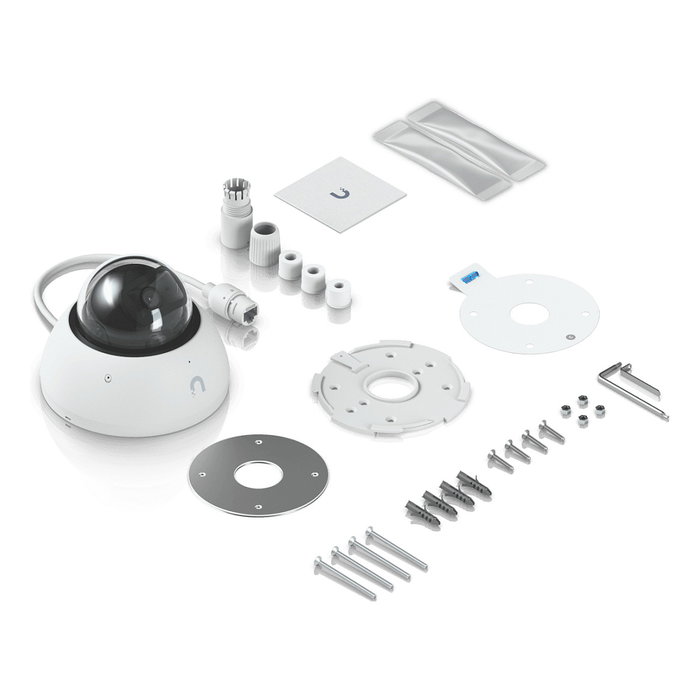 Ubiquiti UVC-AI-Dome-W Cámara de seguridad IP 4K Interior y Exterior Alámbrica Visión Nocturna Blanco