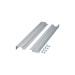 EFB Elektronik Rieles de montaje 9HE para rack de 19 pulgadas, Set de 2 piezas