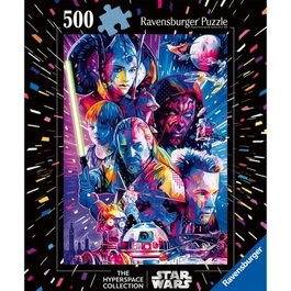 Ravensburger Puzzle 2D Star Wars La Amenaza Fantasma Large 500 piezas