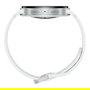 Samsung Galaxy Watch7 SM-L330NZSAXEF 44mm Aluminio Plata con Correa Blanca de Silicona, Bluetooth, GPS, Wear OS, 32GB, 5ATM, MIL-STD-810H