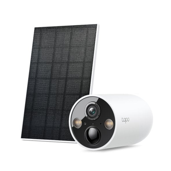 TP-Link Tapo C425 KIT Cámara de Vigilancia 2K con Batería y Panel Solar
