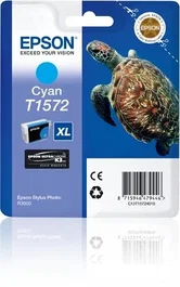 Epson Turtle Cartucho T1572 Cian Alto Rendimiento (XL)