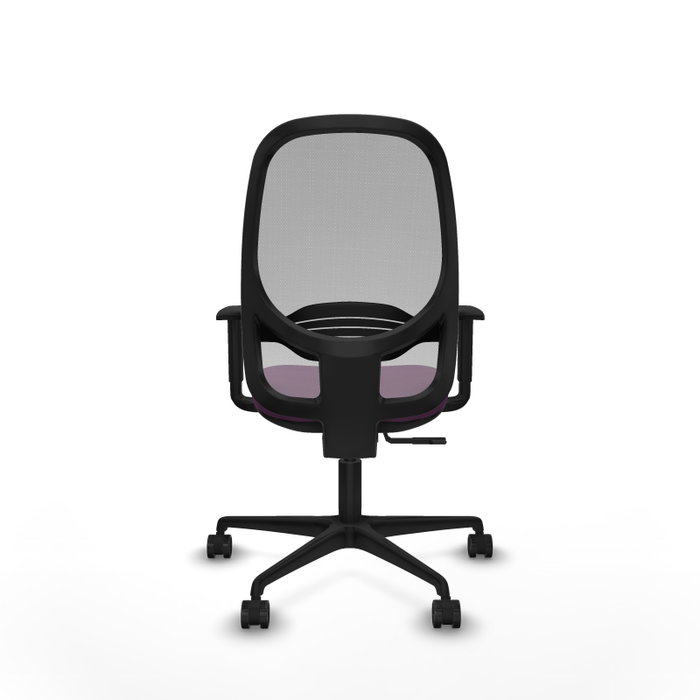 PIQUERAS Y CRESPO Silla de oficina Cilanco con mecanismo Sincro, Morado y Gris