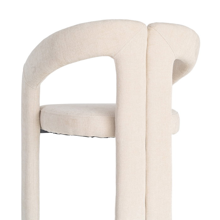 Silla Brazos Crema Tejido Contract 60 X 50 X 76,50 cm (Set de 2)