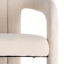 Silla Brazos Crema Tejido Contract 60 X 50 X 76,50 cm (Set de 2)