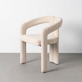 Silla Brazos Crema Tejido Contract 60 X 46,50 X 76,50 cm