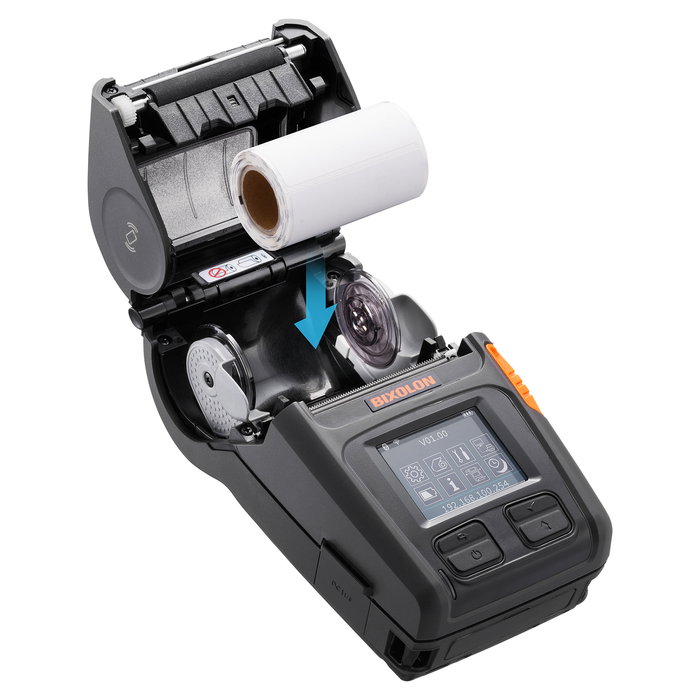 Bixolon Xm7-20 Impresora de Etiquetas Móvil Inalámbrica de 20 mm para Datáfonos (DT), Bluetooth y WiFi