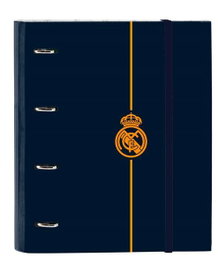 Safta Carpeta de Anillas Real Madrid 2ª Equipación 24/25 con Recambio DIN A4