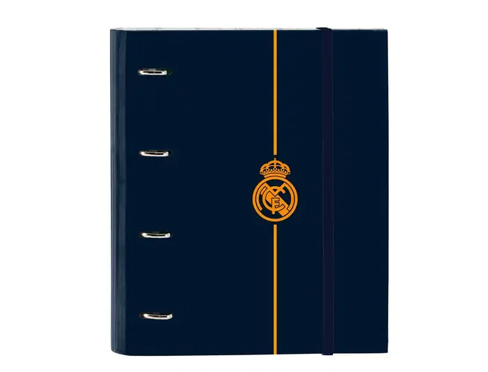Safta Carpeta de Anillas Real Madrid 2ª Equipación 24/25 con Recambio DIN A4 Safta Carpeta de Anillas Real Madrid 2ª Equipación 24/25 con Recambio DIN A4