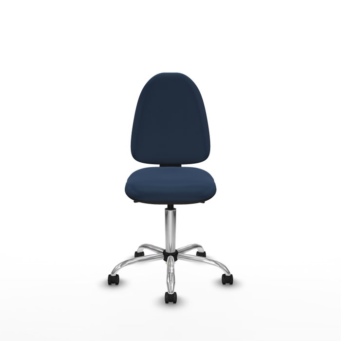 PIQUERAS Y CRESPO Silla de oficina Aýna Azul marino sin brazos