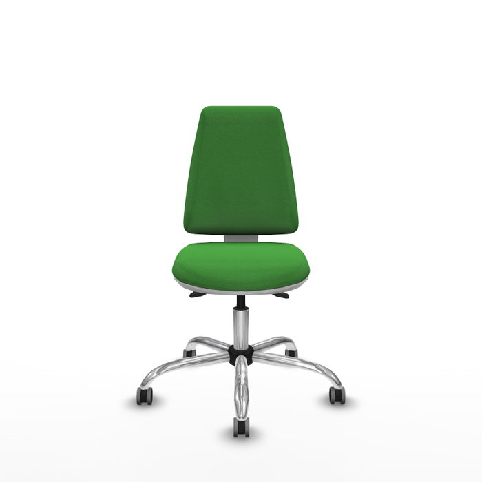 PIQUERAS Y CRESPO Silla de oficina Elche con mecanismo Asincro, Tela Verde, sin brazos PIQUERAS Y CRESPO Silla de oficina Elche con mecanismo Asincro, Tela Verde, sin brazos