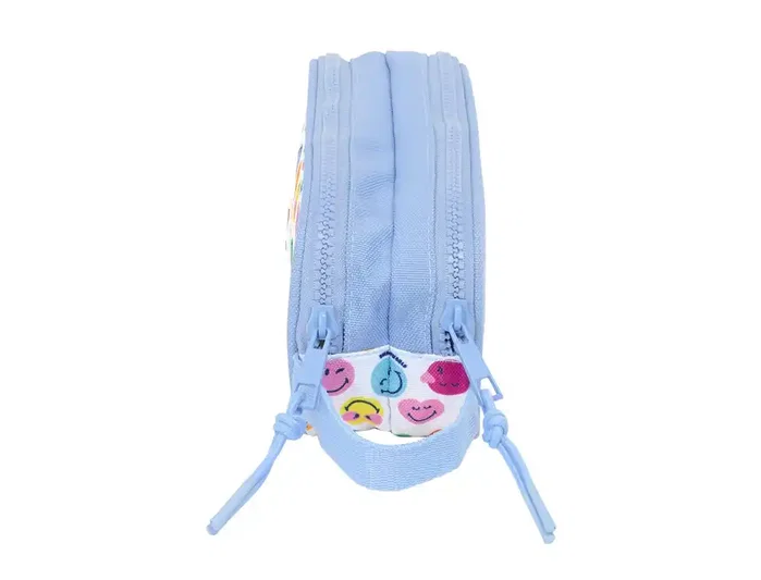 Safta Portatodo Doble Reciclado Smiley World Joyful 21x8x6cm Safta Portatodo Doble Reciclado Smiley World Joyful 21x8x6cm