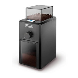 De’Longhi KG79 Triturador con cuchillas, 120 g, Negro, 110 W