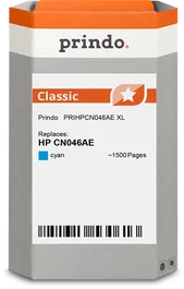 Prindo Classic XL Cian - Alternativa para HP 951XL (CN046AE) - 1500 páginas