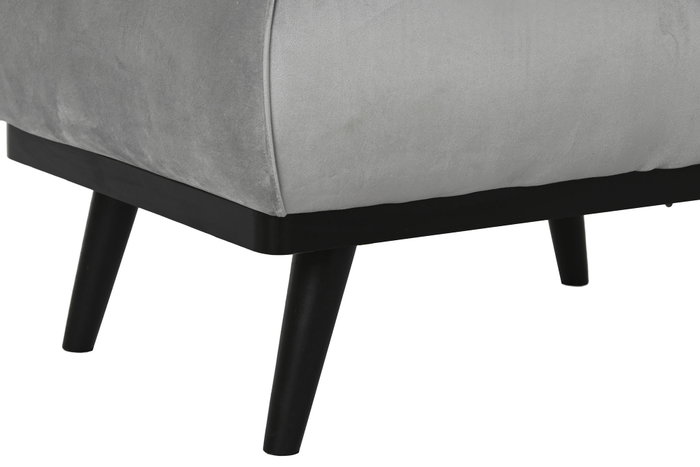 DKD Home Decor Descalzadora Poliéster Gris DKD Home Decor Descalzadora Poliéster Gris