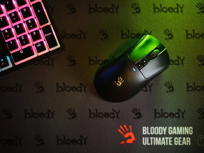 A4-Tech Bloody R73 Ultra Black Ratón Gaming Inalámbrico 26.000 DPI