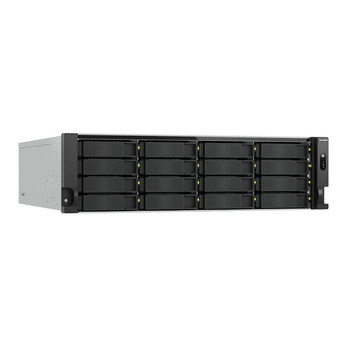QNAP TS-H1677AXU-RP Servidor NAS 16 Bahías AMD Ryzen 7 32GB DDR5