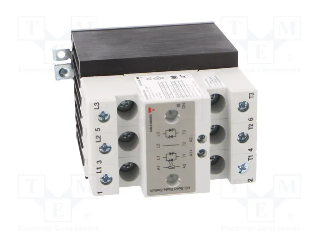 CARLO GAVAZZI RGC2A60D40KGE Relé de semiconductor trifásico 40A 42÷660VAC
