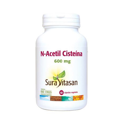 SURA VITASAN N-Acetil Cisteína 60 cápsulas SURA VITASAN N-Acetil Cisteína 60 cápsulas