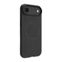 Dbramante1928 Greenland Pro MS Funda para iPhone 17 Air, Negro, Plástico Reciclado, Resistente a Impactos y Polvo, Compatible con Carga Inalámbrica