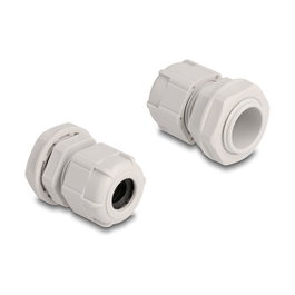 DeLOCK Prensa cables M20 Gris (10 piezas)